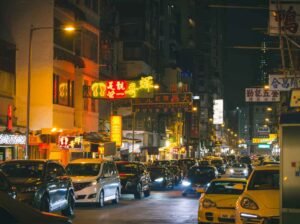 Car alarm going off at night